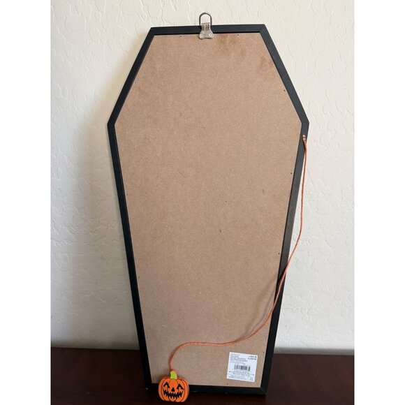 Ashland Halloween Countdown Calendar Coffin Shaped Wall Decor 22.5” Tall - Picture 7 of 12